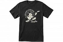 Футболка FENDER T-SHIRT RECORDING MACHINE BLACK XL - JCS.UA