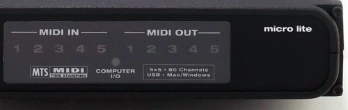 MIDI-інтерфейс MOTU MICRO LITE - JCS.UA фото 7
