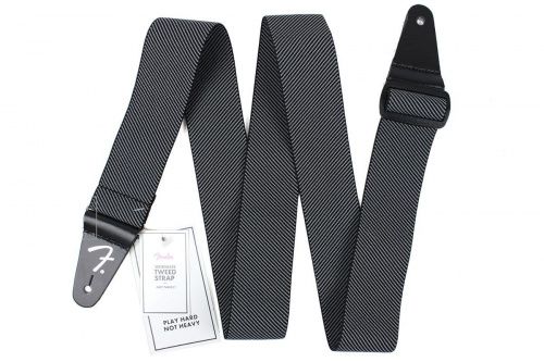 Ремень гитарный FENDER WEIGHLESS TWEED STRAP, GREY - JCS.UA