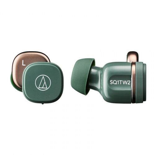 Навушники Audio-Technica ATH-SQ1TW2 Green - JCS.UA