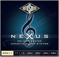 Струны для акустических гитар Rotosound NXA11 - JCS.UA