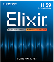 Струни Elixir EL NW M 7 strings - JCS.UA