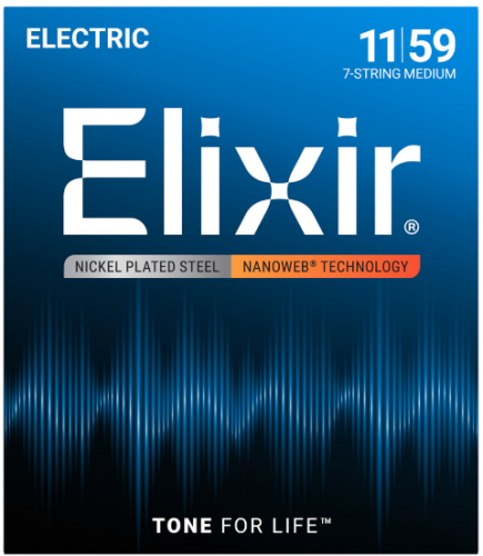 Струни Elixir EL NW M 7 strings - JCS.UA Струни Elixir EL NW M 7 strings - JCS.UA