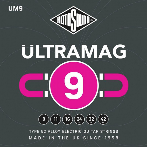 Струны для электрогитары Rotosound UM9 - JCS.UA