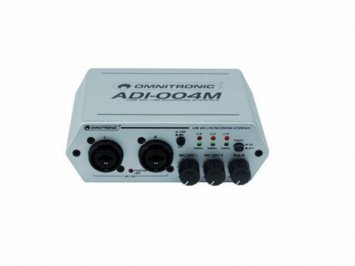 Аудио USB интерфейс OMNITRONIC ADI-004M - JCS.UA