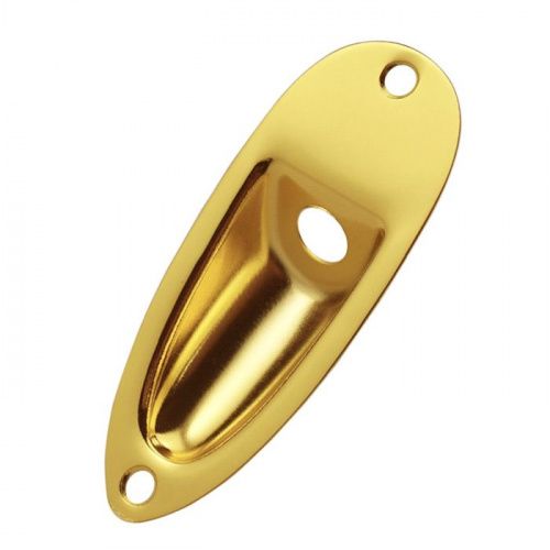 Роз'єм-планка PAXPHIL HJ001 GD STRAT STYLE JACK PLATE (GOLD) - JCS.UA