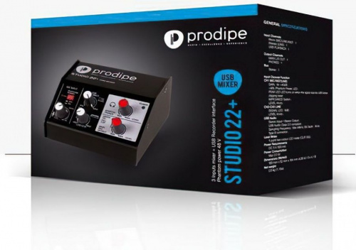 USB-аудиоинтерфейс Prodipe Studio 22+ - JCS.UA фото 5