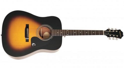 Акустична гітара EPIPHONE DR-100 VINT. SUNBURST CH HDWE - JCS.UA фото 2