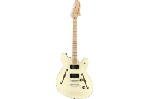 Полуакустическая электрогитара SQUIER by FENDER AFFINITY SERIES STARCASTER MAPLE FINGERBOARD OLYMPIC WHITE - JCS.UA