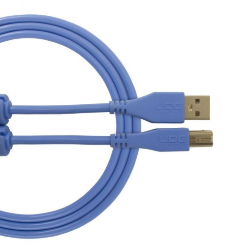 Кабель UDG Ultimate Audio Cable USB 2.0 A-B Blue Angled 1m - JCS.UA