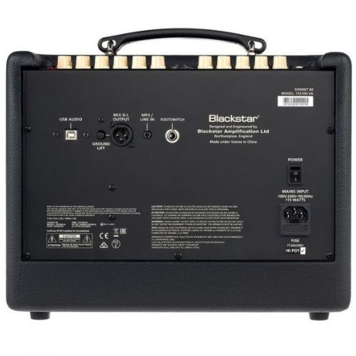 Комбоусилитель Blackstar Sonnet 60 Black - JCS.UA фото 4