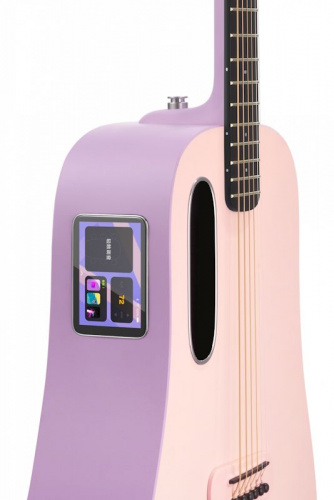 Электроакустическая гитара со встроенными эффектами Blue Lava (36") Coral Pink - JCS.UA фото 3