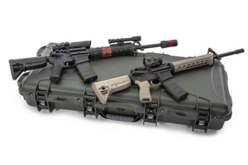 Кейс Nanuk 985 case Assault Rifle Foam Olive - JCS.UA фото 6