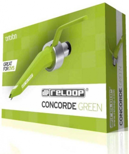 Голку з картриджем для DJ Reloop Concorde Green (Ortofon) - JCS.UA фото 3