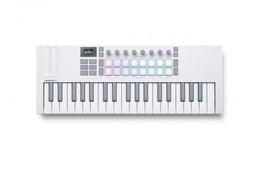 MIDI клавиатура NOVATION Launchkey Mini 37 MK4 White Edition - JCS.UA