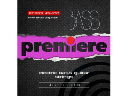 Струни для бас-гітари PREMIERE STRINGS PEBGS45-100 - JCS.UA