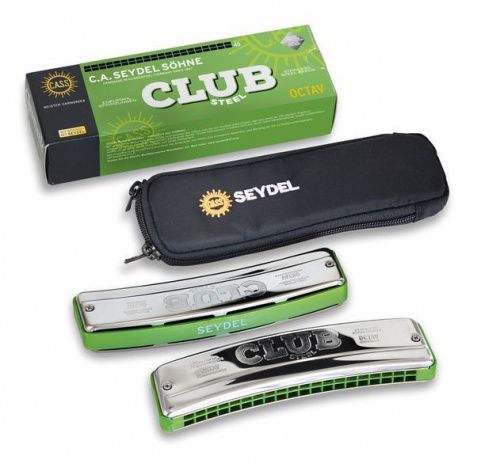 Губная гармоника SEYDEL Club Steel C - JCS.UA