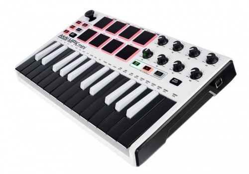 MIDI клавіатура AKAI MPK MINI MK2 WHITE - JCS.UA фото 7