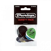 Медіатори Dunlop SHRED PICK VARIETY PACK PVP118 (12шт.) - JCS.UA