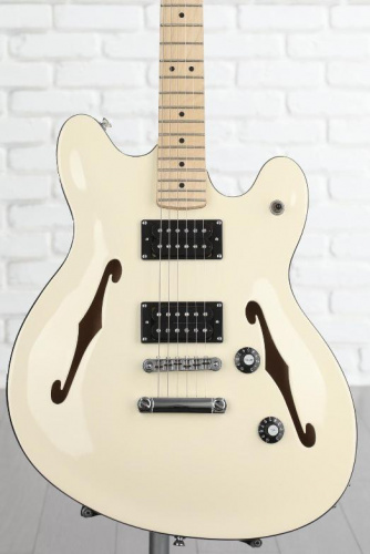 Напівакустична електрогітара SQUIER by FENDER AFFINITY SERIES STARCASTER MAPLE FINGERBOARD OLYMPIC WHITE - JCS.UA фото 10