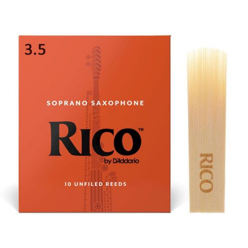 Трости для сопрано саксофона D'ADDARIO RIA1035 Rico - Soprano Sax #3.5 - 10 Pack - JCS.UA фото 4