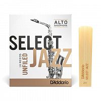 Трость для альт саксофона D'ADDARIO RRS10ASX2H Select Jazz - Alto Sax Unfiled 2H (1шт) - JCS.UA