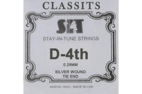 Струна для класичної гітари SIT STRINGS C-4TH/H - JCS.UA