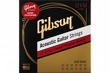 Струны для акустических гитар GIBSON SAG-PB12L PHOSPHOR BRONZE ACOUSTIC GUITAR STRINGS 12-STRING 12-53/12-30 - JCS.UA