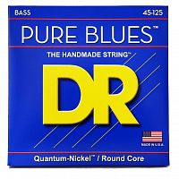 Струни DR STRINGS PB5-45 PURE BLUES BASS - MEDIUM - 5-STRING (45-125) - JCS.UA