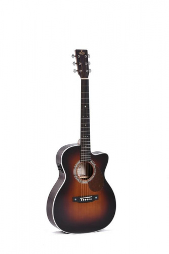 Электроакустическая гитара Sigma OMTC-1STE-SB + (Fishman Presys II) - JCS.UA