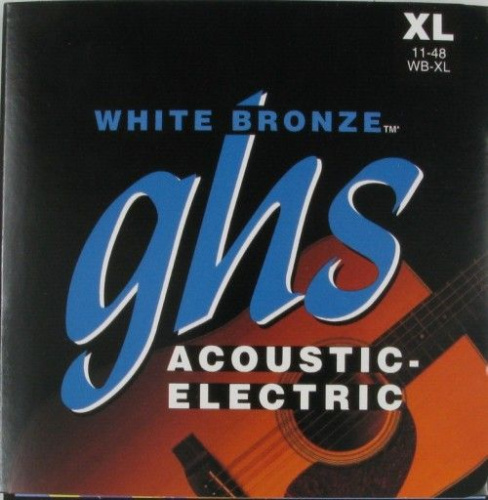 Струни GHS STRINGS WB-XL WHITE BRONZE - JCS.UA