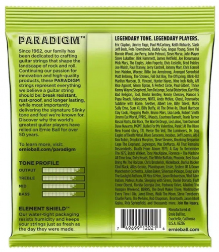 Струни ERNIE BALL P02021 Slinky Paradigm - JCS.UA фото 2