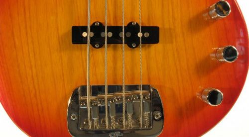 Бас-гітара G & L JB2 FOUR STRINGS (Cherryburst, rosewood, fretless) №CLF51062 - JCS.UA фото 5