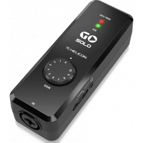 Аудіоінтерфейс  TC Helicon GO Solo - JCS.UA фото 3