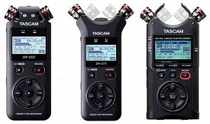 Портативні рекордери Tascam DR X