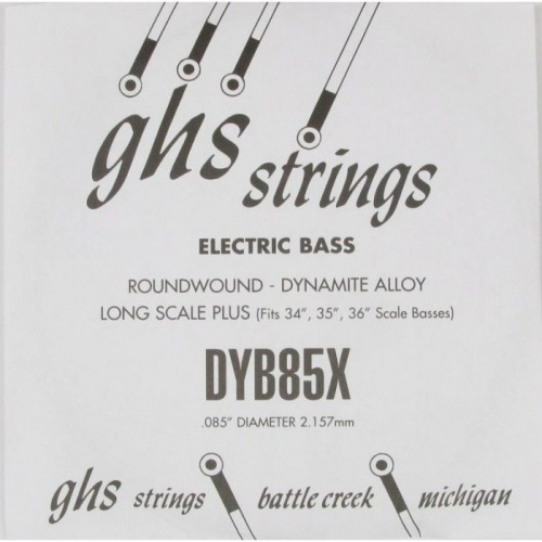 Струна для бас-гітари GHS STRINGS DYB85X - JCS.UA