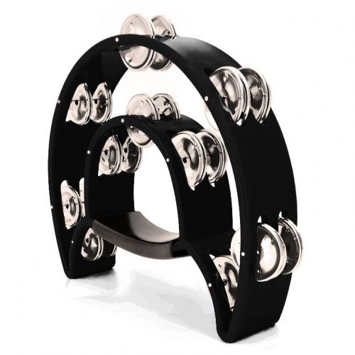 Тамбурин MAXTONE 818 DUAL POWER TAMBOURINE (BLACK) - JCS.UA