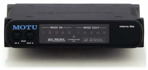 MIDI-інтерфейс MOTU MICRO LITE - JCS.UA фото 2