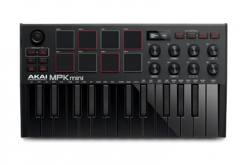 MIDI клавіатура AKAI MPK MINI MK3 Black - JCS.UA