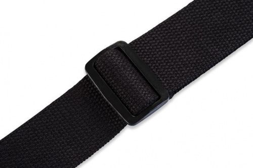 Ремінь LEVY'S MSSC8-BLK CLASSICS SERIES COTTON GUITAR STRAP (BLACK) - JCS.UA фото 3