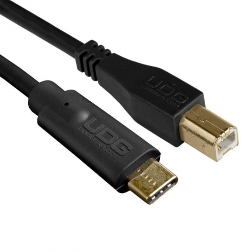 Кабель UDG Ultimate Audio Cable USB 2.0 C-B Black 1,5 m - JCS.UA фото 2