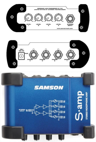Усилитель для наушников Samson S Monitor - JCS.UA фото 4