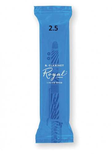 Тростина для кларнета DADDARIO RCB0125-B25 Royal - Bb Clarinet #2.5 (1шт) - JCS.UA