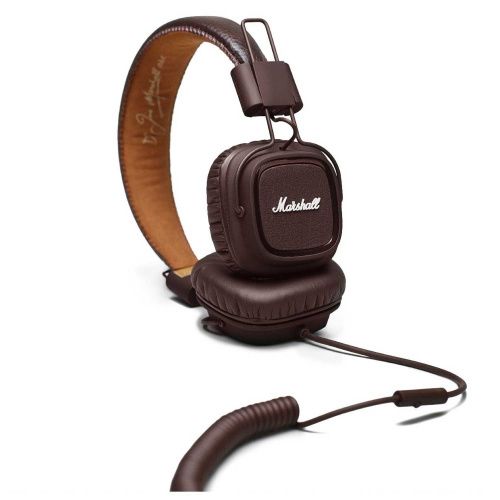 Навушники MARSHALL MAJOR BROWN HEADPHONES - JCS.UA