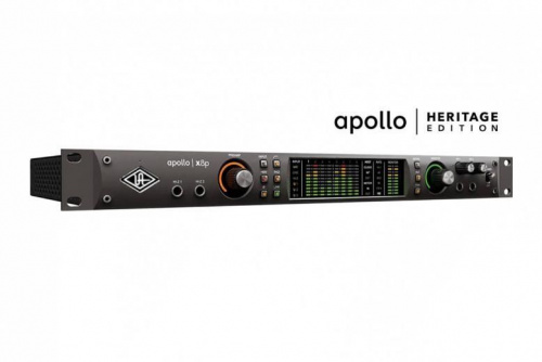 Аудиоинтерфейс UNIVERSAL AUDIO Apollo x8p Heritage Edition (Rack/Mac/Win/TB3) - JCS.UA