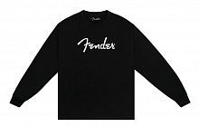 Лонгслів FENDER LONG-SLEEVE T-SHIRT SPAGHETTI LOGO BLACK L  - JCS.UA