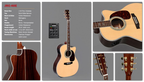 Електроакустична гітара Sigma JRC-40E - JCS.UA фото 2