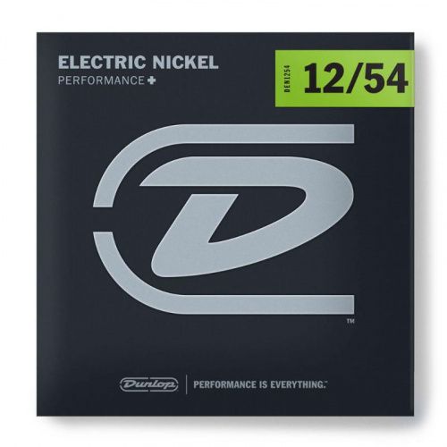 Струны DUNLOP DEN1254 PERFORMANCE+ ELECTRIC GUITAR STRINGS (12-54) - JCS.UA