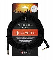Инструментальный кабель Clarity JACK-JACK(R)-B-G/10m - JCS.UA