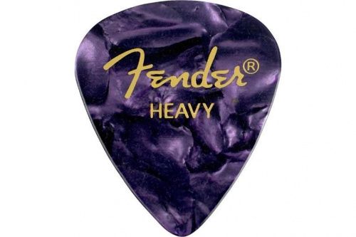 Набор медиаторов FENDER 351 PURPLE MOTO (12) HEAVY - JCS.UA фото 2